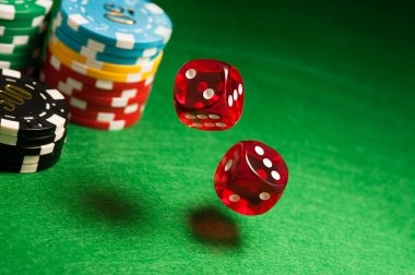 Live roulette table with spinning wheel
